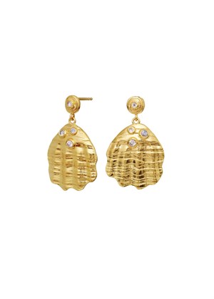 Palma earring Gold Maanesten